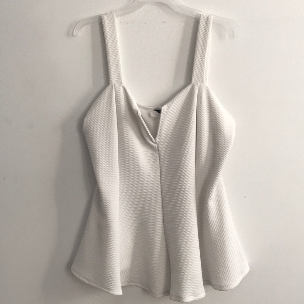 White tank top
